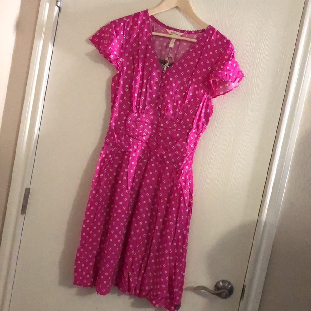 Matilda Jane Some Moxie Pink Floral Dress